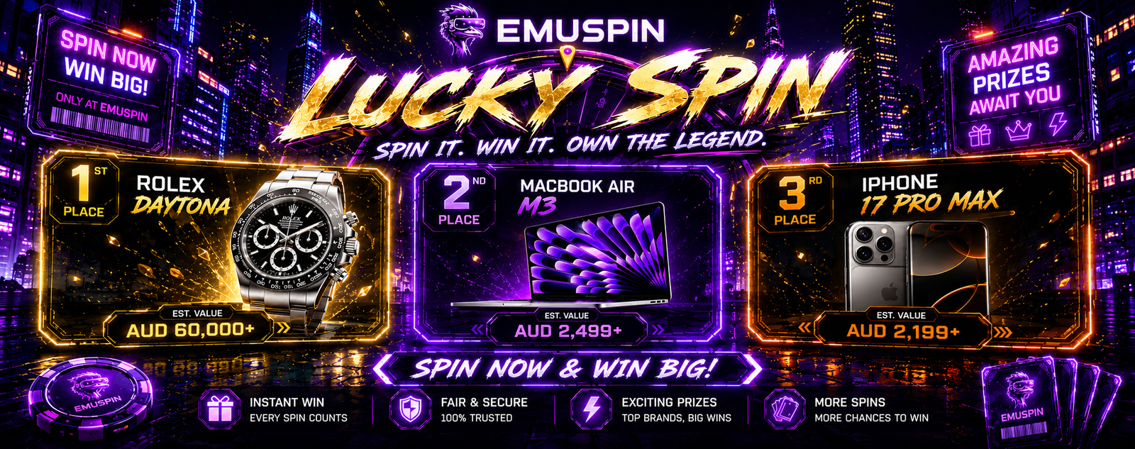 EMUSPIN Lucky Spin